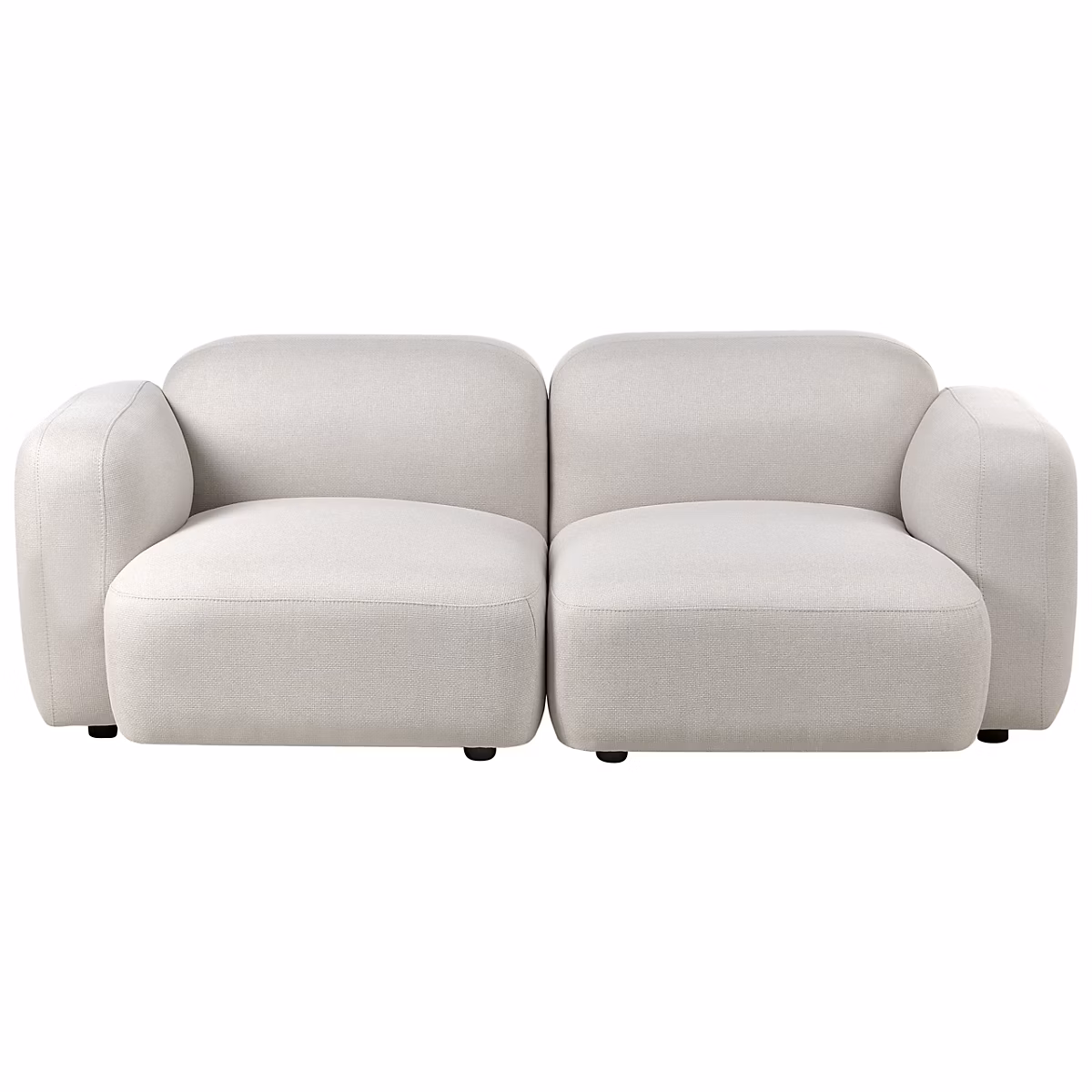 Canapé 3 places AFOSS Tissu Beige clair – Réf. KGQNYXLBT7938552947