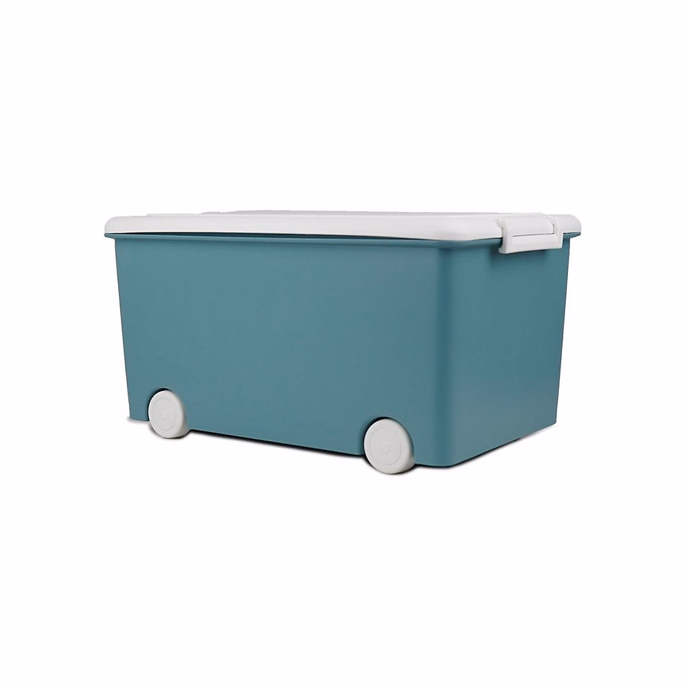 Coffre de rangement | THERMOBABY – PLAYBOX – Medium – Vert azur
