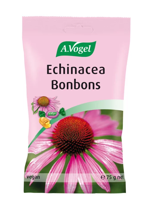 Pratique pour le jardin:Bonbons d’échinacea – sachet de 75 gr