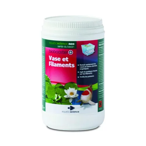 Jardin essentiel:Traitement bassin contre vase et filament 720 gr