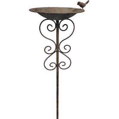 Mangeoire oiseaux à planter 28 x 26 x 132 cm