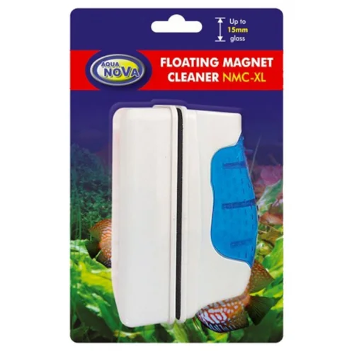 Adapté au jardin：Aimant nettoyeur flottant XL, spécial aquarium - AQUA NOVA