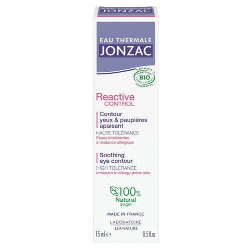 Pour profiter du jardin:Contour yeux & paupières Reactive Control Eau Thermale Jonzac - 15 ml