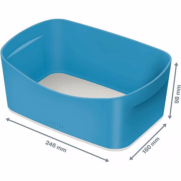 Bac de rangement A5 compatible alimentaire My Box Cosy – Bleu