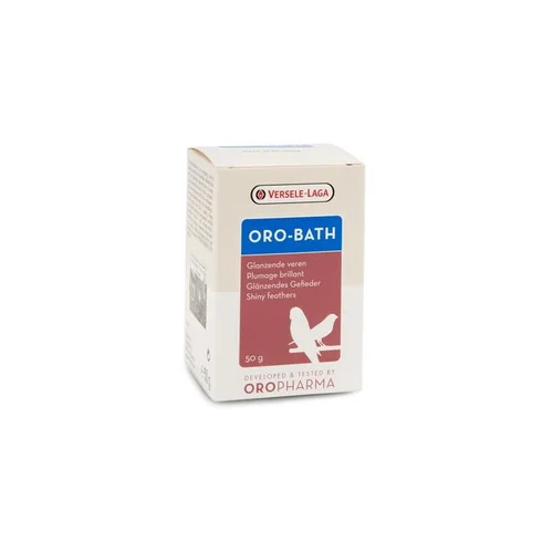 Extérieur durable:Sel de bain pour entretien du plumage Versele Laga Oro-Bath - 50 g