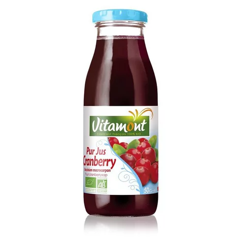 Jardin & déco：Pur jus de cranberry bio 50 cl