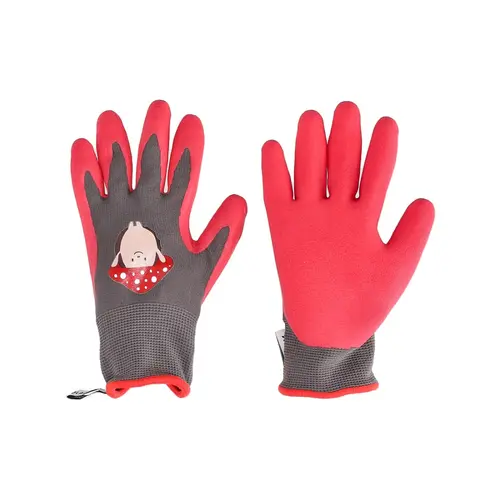 Univers jardin:Gant Bansai coloris rouge en caoutchouc naturel Blackfox - taille 4