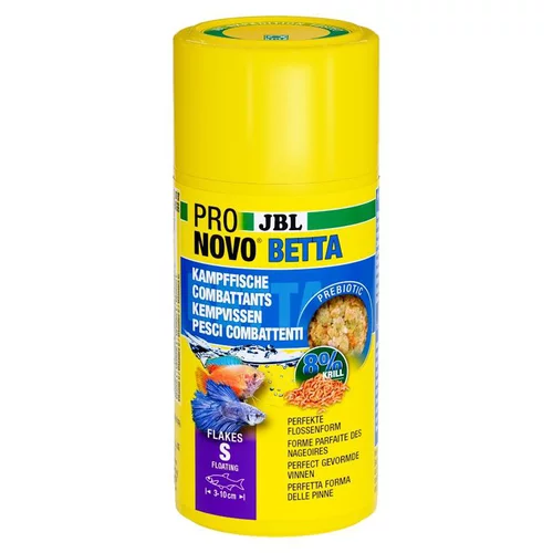 Jardin moderne:Alimentation pour combattants JBL Pronovo Betta flocons – 100 ml