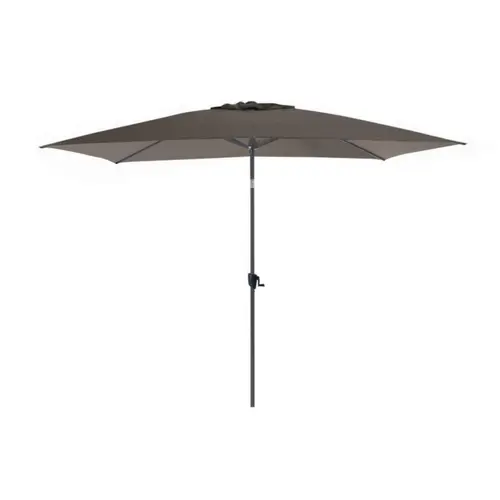 Choix extérieur:Parasol droit rectangulaire coloris taupe - 300 x 200 cm