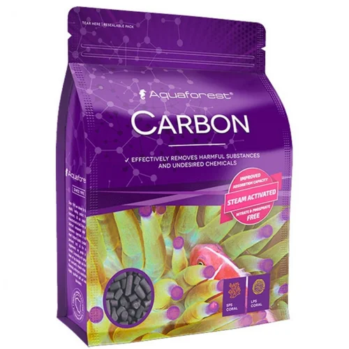 Conçu pour vos extérieurs：Charbon actif ultra performant, AQUAFOREST Carbon - contenance 1L