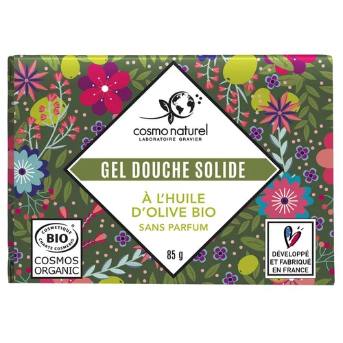 Pour donner du style à l’extérieur:Gel douche solide Huile d’olive Etui 85 g vert