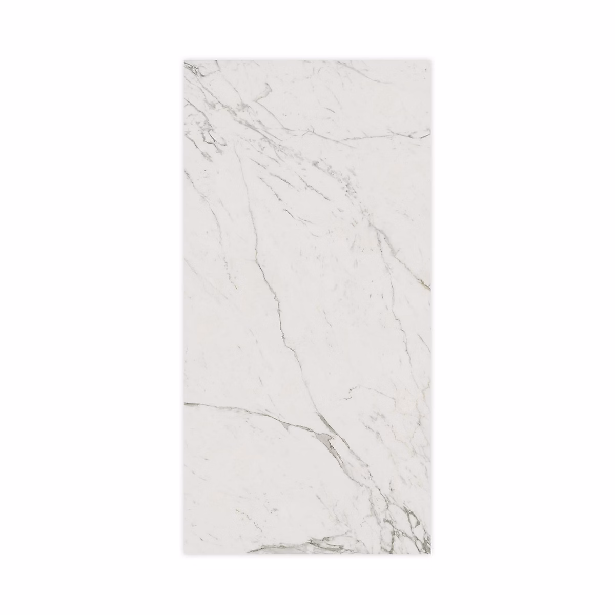 Carrelage effet Marbre Blanc Calacatta Extra 240 × 120 × 0 – 9 cm Brillant Clarenza, Mur intérieur (vendu par carton de 2,88 m²), RO'M