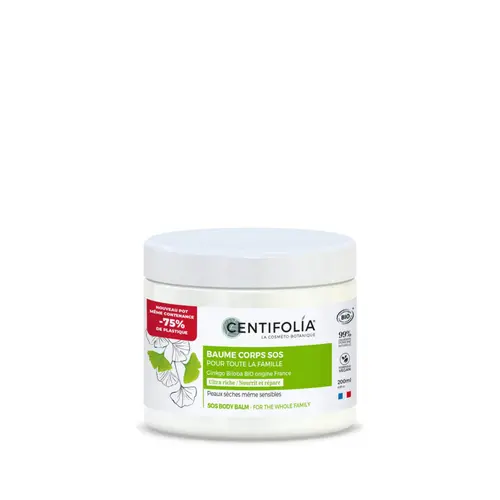 Essentiel extérieur:Baume pour le corps Sos bio Centifolia gamme famille - 200 ml