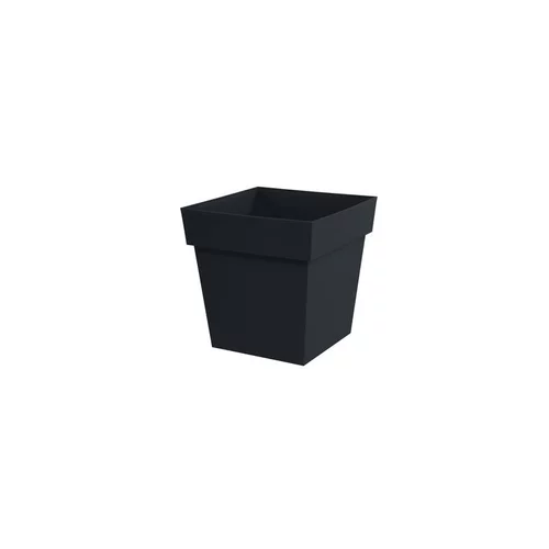 Les indispensables du jardin:Pot Toscane Gris anthracite L.39x39 x H.39 cm