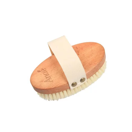Pour créer votre univers jardin:Brosse de massage marron de 13,5 cm