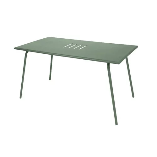 Jardin plaisir：Table de jardin coloris cactus Monceau Fermob - 146 cm