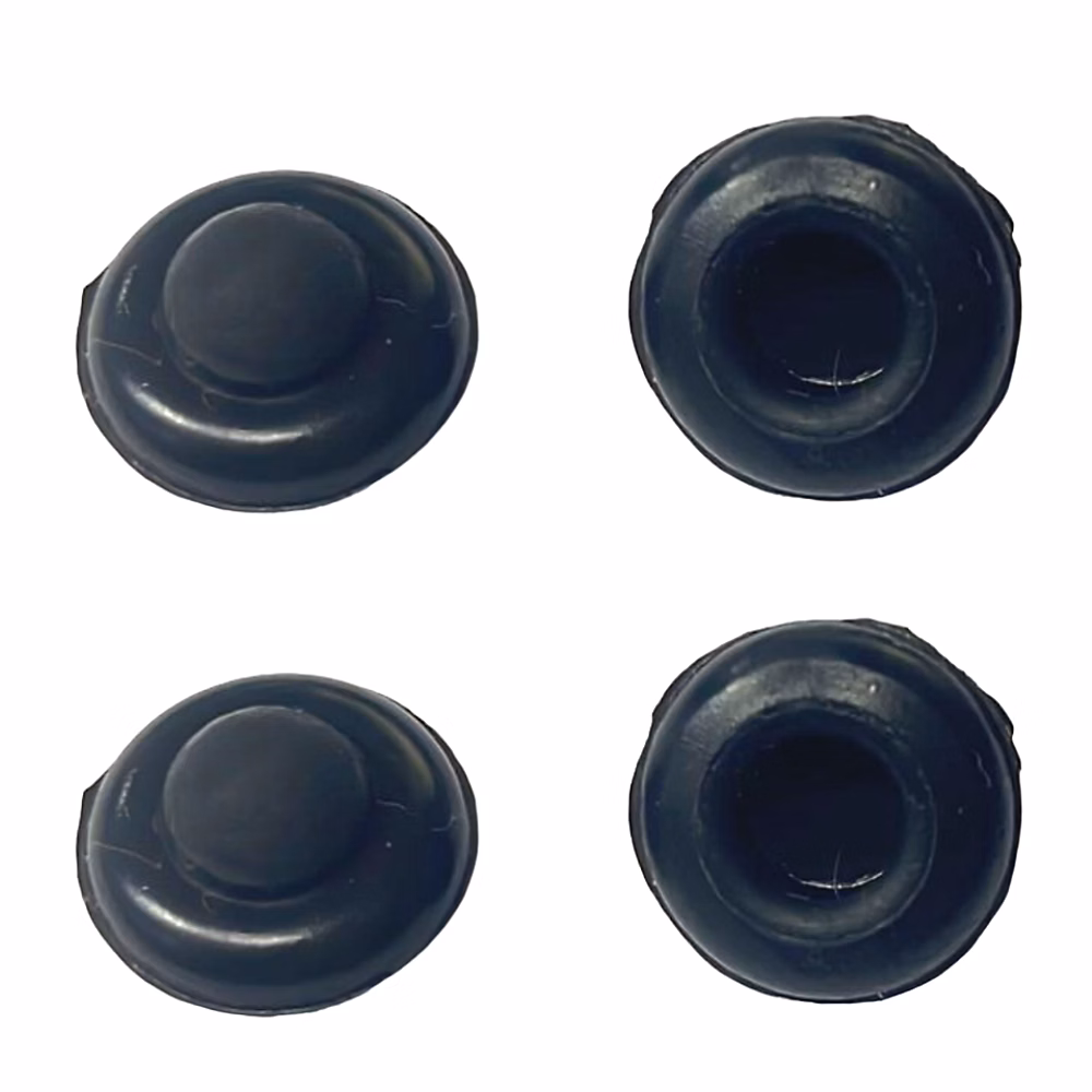 4 Supports de grille C00382262 en caoutchouc pour cuisinière Whirlpool – Réf. JKRCKBZLR1302732699