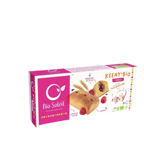 Jardin essentiel:Keeny’bio framboise BioSoleil - 160 g