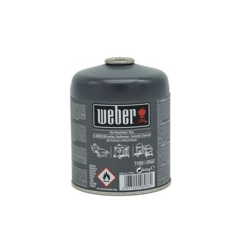 Le compagnon de vos extérieurs:Cartouche de gaz Weber 445 g
