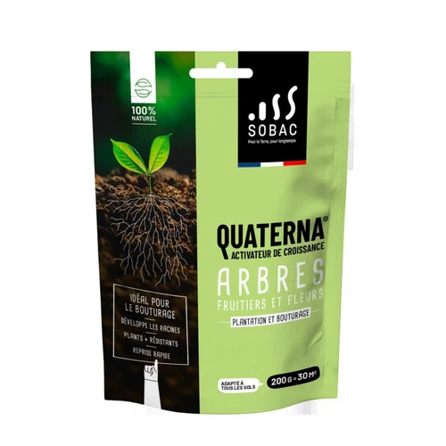 Utile dehors：Activateur de croissance quaterna arbres Sobac - 200 g