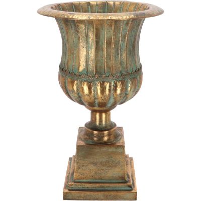 Vase en métal vieilli Médicis (Modèle 6)