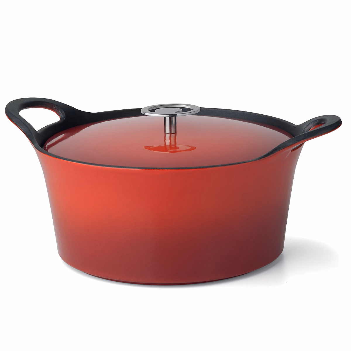 Cocotte ronde 24cm Rouge – Volcan par Cuisinox
