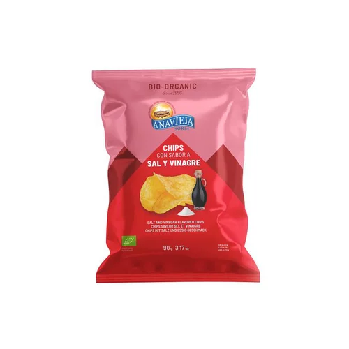 Utile dehors:Chips sel et vinaigre bio Anavejia - 90 g