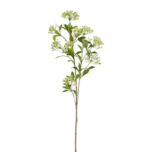 Extérieur fonctionnel：Tige de gypsophile artificiel vert en plastique recyclé - 106 cm