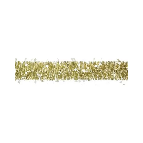 Jardin loisirs:Guirlande Étoiles Plastique Ø110mm L2 m Or