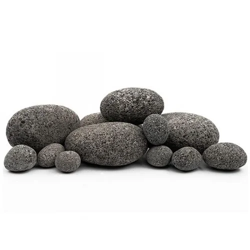 Plaisir dehors:Pierre d'aquarium naturelle Zen Pebbles, AQUA DECO - taille M 9-12cm