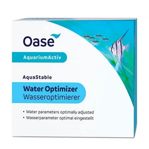 Pour équiper le jardin:Stabilisateur d'eau aquarium - OASE Quastable Water Optimizer- 50g