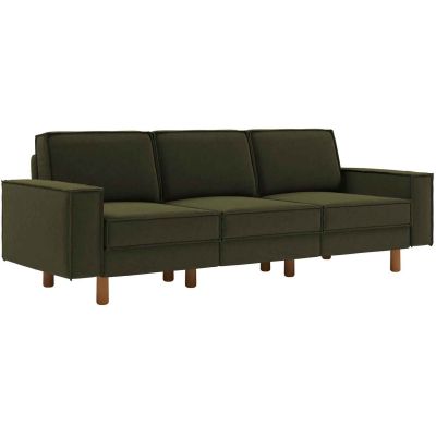 Canapé 3 places XL en tissu Sparrow (Vert)
