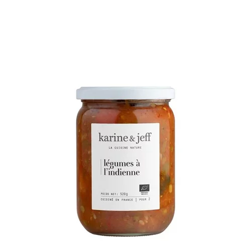 Loisirs au jardin:Légumes à l’indienne bio 520 g