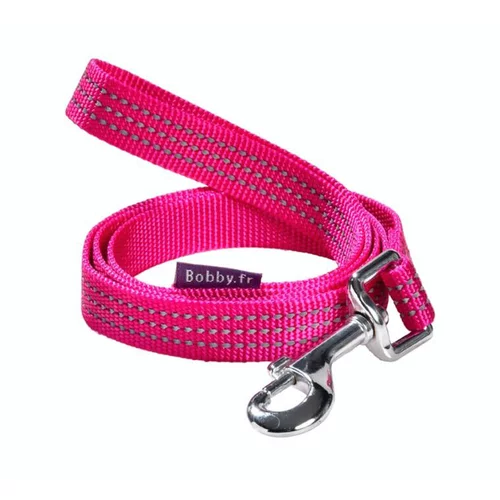 Pour un extérieur bien équipé:Laisse Safe fushia 100x1 cm