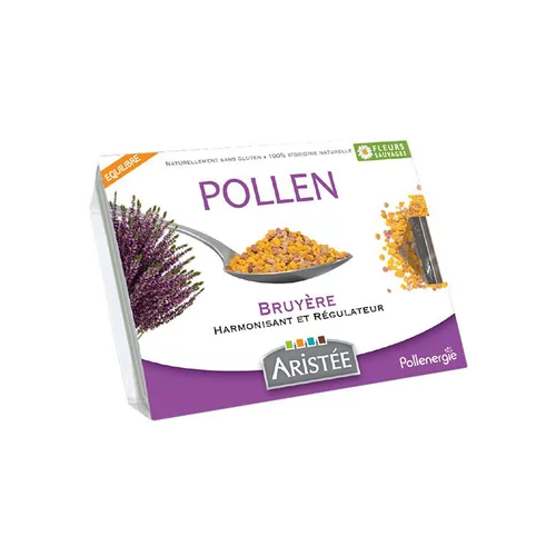 Utile pour le jardin:Pollen de bruyère et de fleurs sauvages en barquette de 250 g