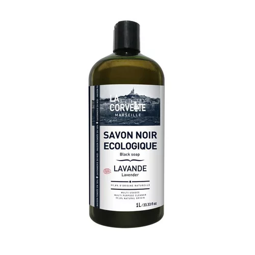 Équipement pour le jardin：Savon noir liquide lavande 1L