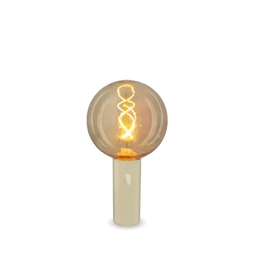 Extérieur nature：Ampoule vintage coloris beige Edy bulb g125 battery