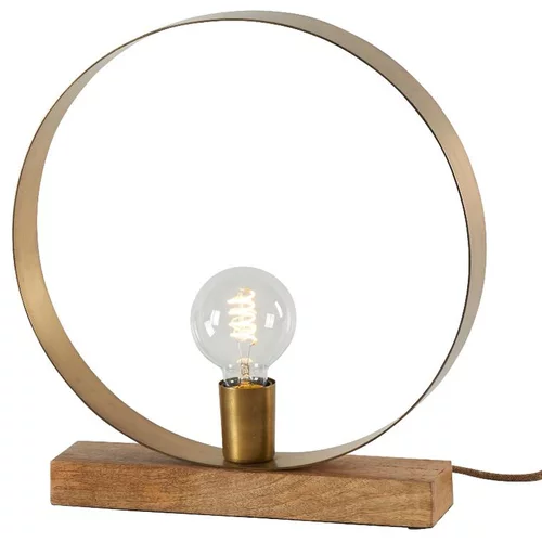 Jardin moderne:Lampe ruban ronde en bois Ø 33 x H 35 cm
