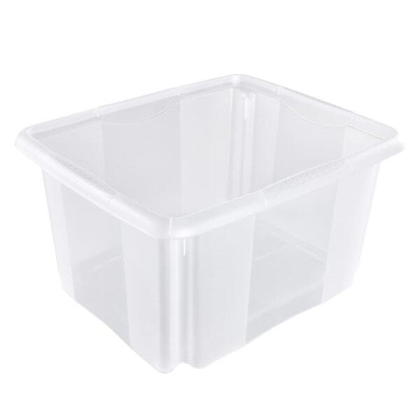 Bac de rangement 24 litres transparent emil Keeeper – Réf. CGAZFJBOS1241629180