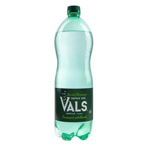 Espace vert moderne:Eau gazeuse Vals - Bouteille de 1,25 L
