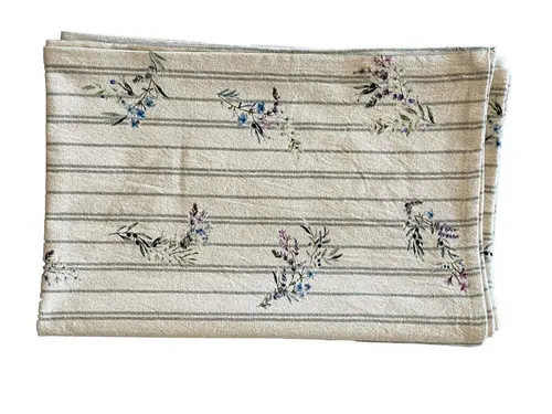 Jardin moderne:Chemin de table en coton à motif sauge Lavender - 150 x 50 cm