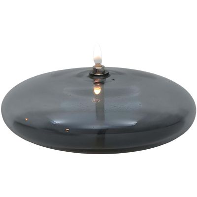 Lampe à huile en verre Ellipse (6 x 14 cm)
