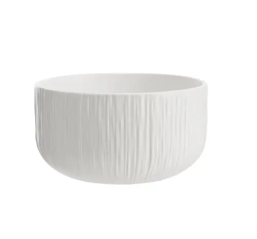 Jardin adapté:Coupe Gen en céramique coloris noir - 26 x 26 x 24,5 cm