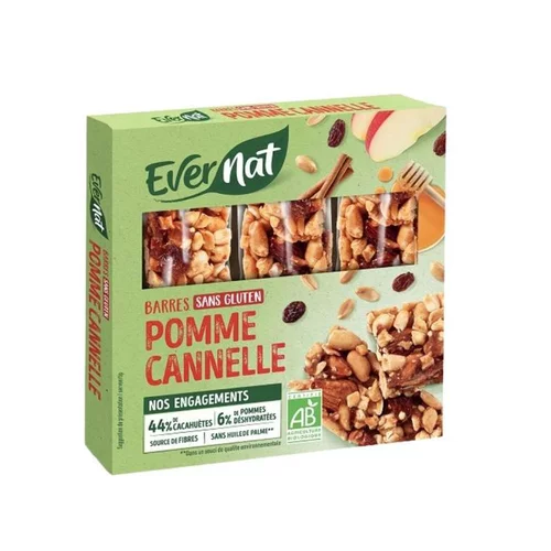 Pour embellir vos extérieurs：Barre pomme cannelle 3 x 25 g