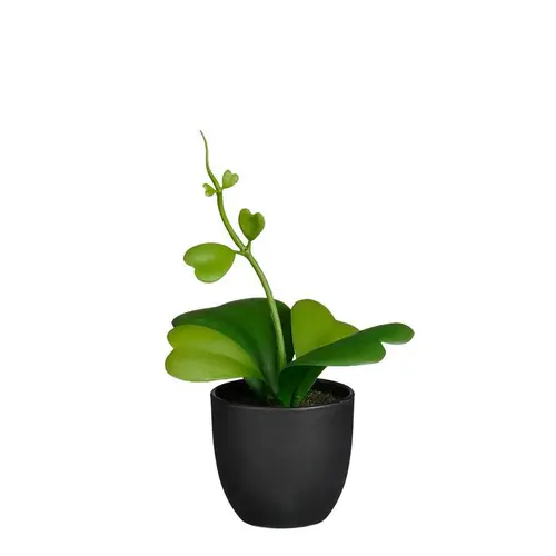 Pour plus de confort au jardin：Hoya artificiel vert en pot - 17 x 13 x 22 cm