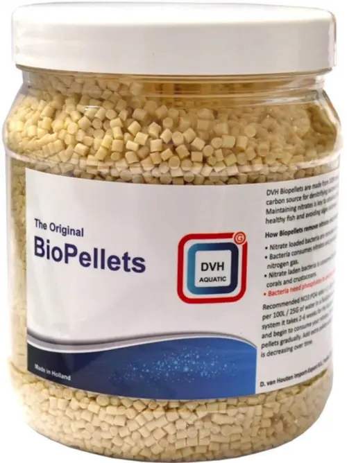 Pour tous vos projets extérieurs：Biopellets réducteurs de nitrates, 500ml - DVH AQUATIC NP