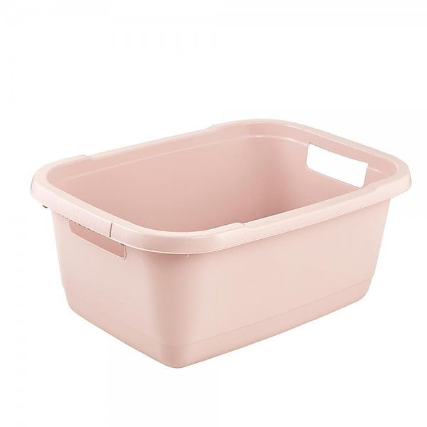 Bassine à linge élégante et pratique 32 litres – Rose